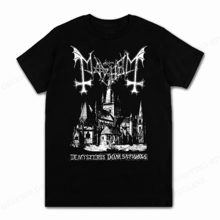 Rapper Mayhem Death T Shirt Men Fashion T-shirts Cotton Tshirt Kids Hip Hop Tops Tees Women Tshirt Anime Rock Camisetas Boy Tees Dislikelike