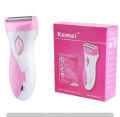 Kemei KM-3018 Electric Waterproof  Shaver Bikini Underarm Body Lady Epilator Hair Removal Trimmer for women. 