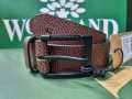 Woodland Leather Belt - BT 1090008A Brown. 