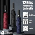 BMW Motorsport 12 Ribs Umbrella – 12 Shik Super Strong Umbrella – Fashionable and Trendy Designed - Auto Open & Auto Close Umbrella UV. 