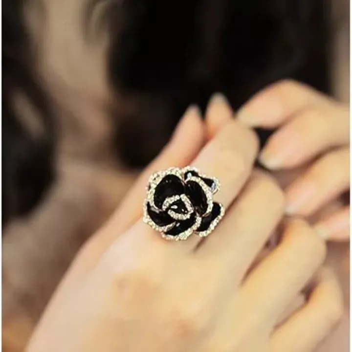 Crystal%20Rose%20Flower%20Women%20Finger%20Ring%20-%20Image%202