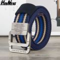Korean Style Fashionable All-Matching Student Men's and Women's Belt Youth Double Ring Buckle Canvas Belt Fabric Student Jeans Belt. 
