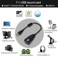Steel Sound High Quality 5Hv2 USB2.0 Virtual 7.1 Channel 3D External Sound Card Adapter Driver Lindaa. 