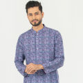 Masculine  Printed Casual Panjabi -  Multi. 