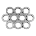 20Pcs 3/8 Inch 7T 22mm Chain Drive Rim Sprocket for 266 268 272 280 285 288 355 362 372XP 380 385XP Chainsaw.