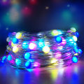 5M/10M Light Copper LED String Lights WIFI Colorful Light String Set RGB APP Control Lights String.