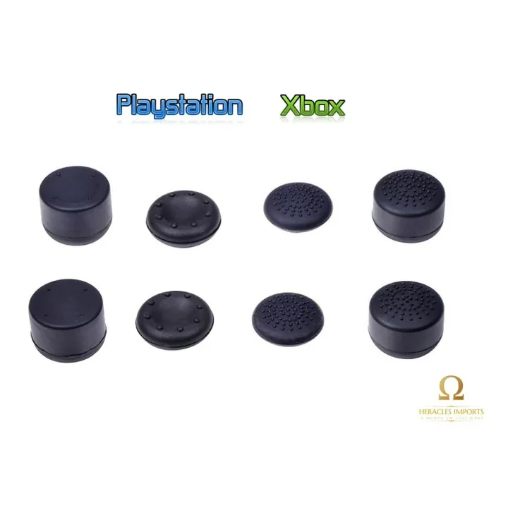 8Pcs%20PS5/PS4/XBOX%20Series%20X%20Console%20Thumb%20Analog%20Stick%20Grip%20Silicone%20Protective%20button%20Cap%20-%20Image%206