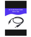 Dc to Dc power cable 5×5 *2.1 mm for Rawter /WGP/ Onu cable ( havy duty). 