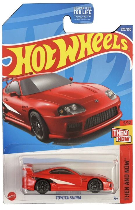 Exceotional Quality - Hot Wheels (mainline) toyota supra mk4 red, scale ...