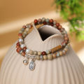 [ New ]『 Half Mountain Guest 』 Pearl Bracelet Women's Bracelet Beaded Niche Ancient Style New Chinese Gift. 