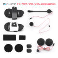 Original Audio Mic Kit for Vimoto V8S V9S V9X Helmet Intercom Headset Base Microphone Accessories.