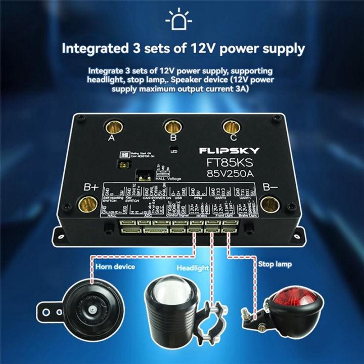 FT85KS%20Brushless%20ESC%20Single%20Drive%2084V%20250A%20Electric%20Scooter%20Controller%20Electric%20Skateboard%20Accessories%20with%20Self-Locking%20Switch%20-%20Image%206