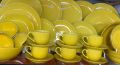 32 Piece Dinner Set Red And Yellow Color Export Quality. 