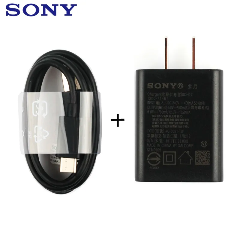 Original Fast Charging Charger Adapter UCH12 For SONY Xperia 10