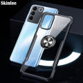 Phone Case VIVO V27 V27E Back Cover Clear Transparent Shockproof Handphone Cases Casing hp for Vivo V27E V27 Cover Cases Car Navigation Holder Ring Back Cover. 