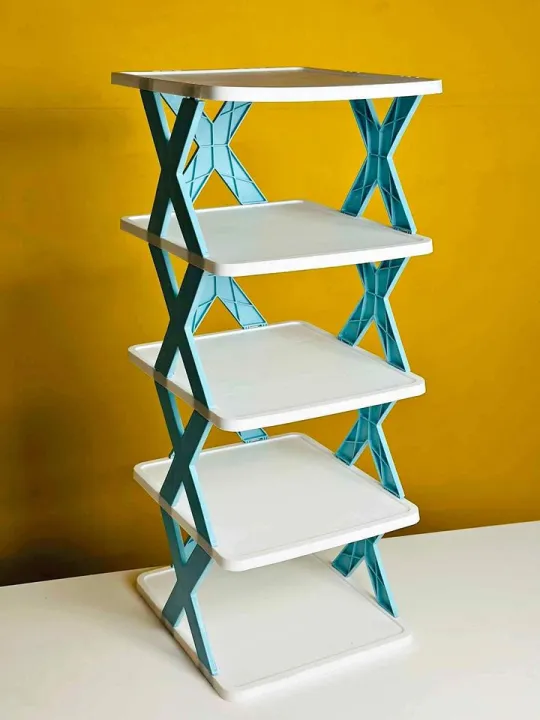 Foldable%205-Tier%20Plastic%20Shoe%20Storage%20Shelf%20-%20Image%205