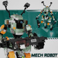 Moc BT-7274 Vanguard-class Titan Model from Titanfall 1057 Pieces Mech Warrior Mech-exoskeleton Robot Building Blocks Set Luhuai CVC.
