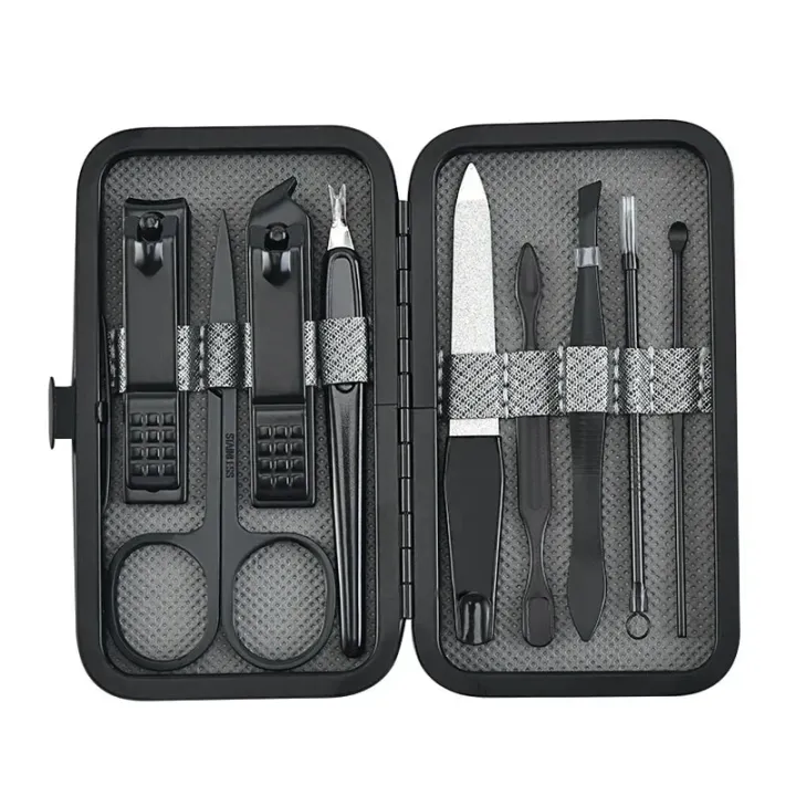 9Pcs%20Nail%20Clippers%20Manicure%20Set%20Portable%20Travel%20Stainless%20Steel%20Nail%20Cutter%20Pedicure%20Tool%20Kit%20Fingernail%20Suit%20-%20Image%207