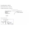 Flex Sensor 4.5 Inch Flex Sensor for Manipulator Electronic Glove Accessories Flex4.5Inch Flex Sensor Durable Easy Install. 