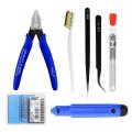 Multiple models 3D Printer Tool Kit Trimming Knife Scraper Cleaning Needle Tweezers Pliers Deburring Kit DIY 3D Printing Tools.
