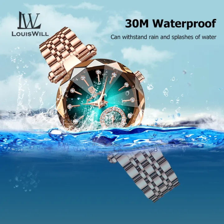 LouisWill%20Women's%20Fashion%20Watches%20Gradient%20Two%20And%20A%20Half%20Needle%20Watch%20Independent%20Second%20Disk%20Design%20Diamond%20Encrusted%20Steel%20Band%20Watch%20Casual%20Quartz%20Watch%20Elegant%20Gifts%20-%20Image%207
