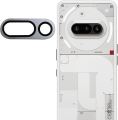 Nothing Phone 3A Aluminum Alloy Camera Ring Tempered Glass Lens Protective Cover. 