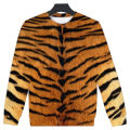 Tiger animel 3D graphic t shirts long sleeve t shirt men chilren clothes streetwear breathable oversized T-shirt tops tees.