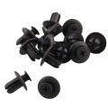 135 Pcs Accessories: 15 Pcs Adjustable Round Toggle Spring Loaded Rope Lanyard Cord Locks & 120 Pcs 8Mm Car Hole Plastic Rivets Fastener Bumper Push Pin Clips Clip.