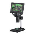 5.5-inch LCD Display Electron Microscope 10 Megapixel Industrial Microscopes Digital Electronic Maintenance Magnifying Glass 1000x Magnification 8LED Light Intensity Adjustable Photos Videos Playback Mode. 