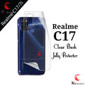 Realme C17 /7i / Back Side Clear Transparent Sticker Poly - (Not Glass).