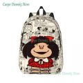 Anime Mafalda Laptop Backpack Men Women Casual Bookbag for College School Students Cartoon Kawaii Bags. 