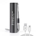 365nm UV Flashlight Mini LED Ultraviolet Torch USB Rechargeable Waterproof Ultra Violet Light 1Pcs. 