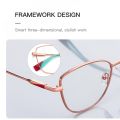VKYEE Women Photochromic Anti Blue Light Reading Glasses Myopia Hyperopia Prescription Color Change Optical Eyeglasses PFD3039. 