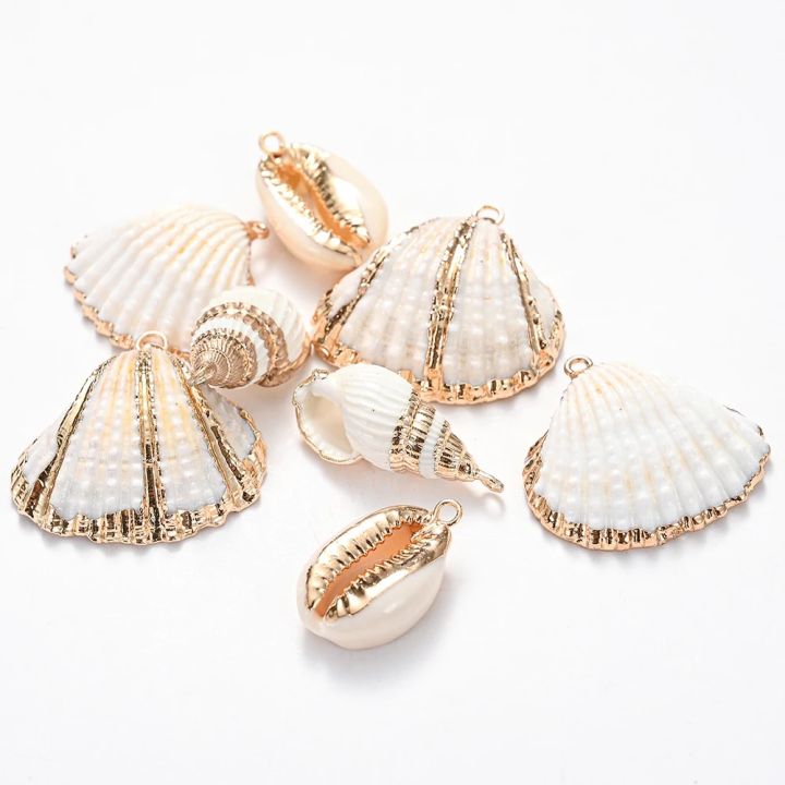 5pcs%20Natural%20Shell%20Pendant%20Conch%20Shell%20Charms%20For%20Jewelry%20Necklace%20Making%20DIY%20EarringPendant%20Gift%20Accessorie%20Wholesale%20-%20Image%202