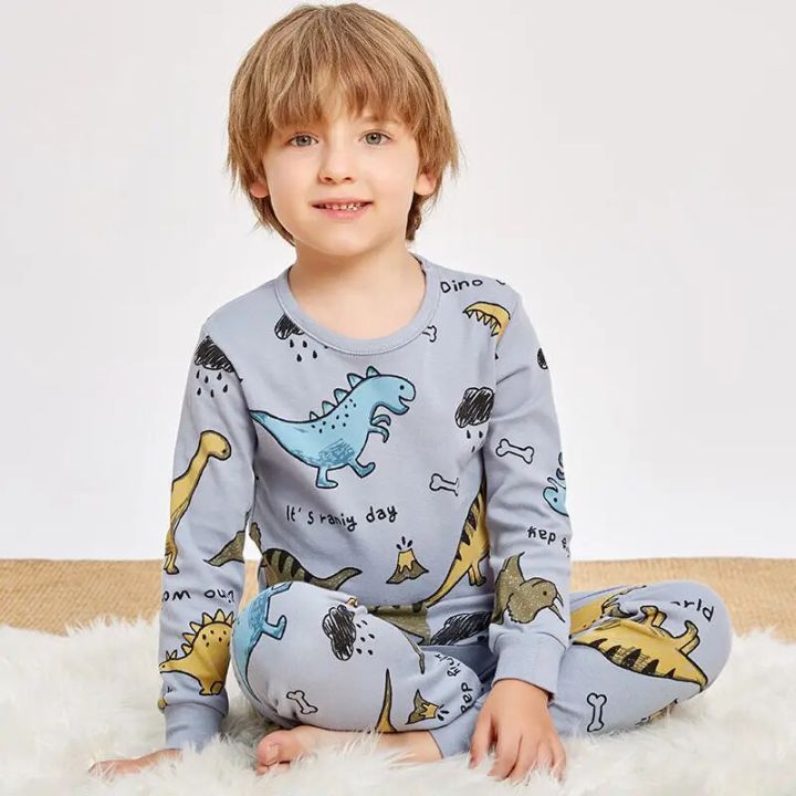 Toddler%20Girls%20Boys%20Clothes%20Children's%20Cotton%20Pajamas%20Set%20Teenages%20Sleepwear%20Baby%20Nightwear%202PCS%20Pyjamas%20For%20Kids%206%208%2010%2012Years%20-%20Image%202