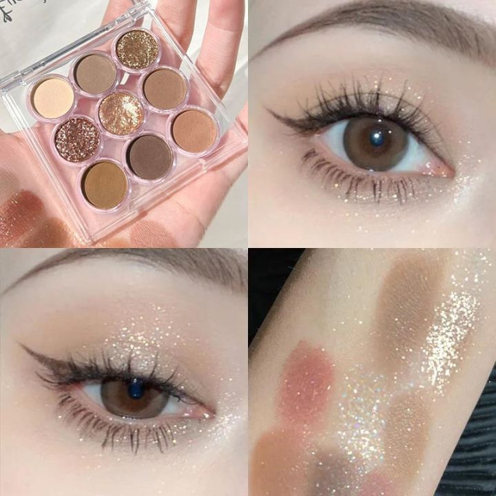 9%20Color%20Green%20Eyeshadow%20Palette%20Festival%20Makeup%20Pearly%20Matte%20Glitter%20Eye%20Shadow%20Highlights%20Earth%20Color%20Matellic%20Nude%20Eye%20Pigment%20Abandon%20Abandon%20-%20Image%204