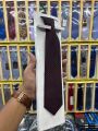 Coffee Fashion Formal Neck Tie For Men.