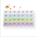 21 Slots Multicolor 7 Days Health Care Pill Case Plastic Medicine Container - Medicine Box.