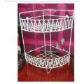 2 Steps Hanging corner Storage Rack Organizer Kitchen rack Furniture space savers - Kitchen Rack - Kitchen Rack - bathroom accessories.