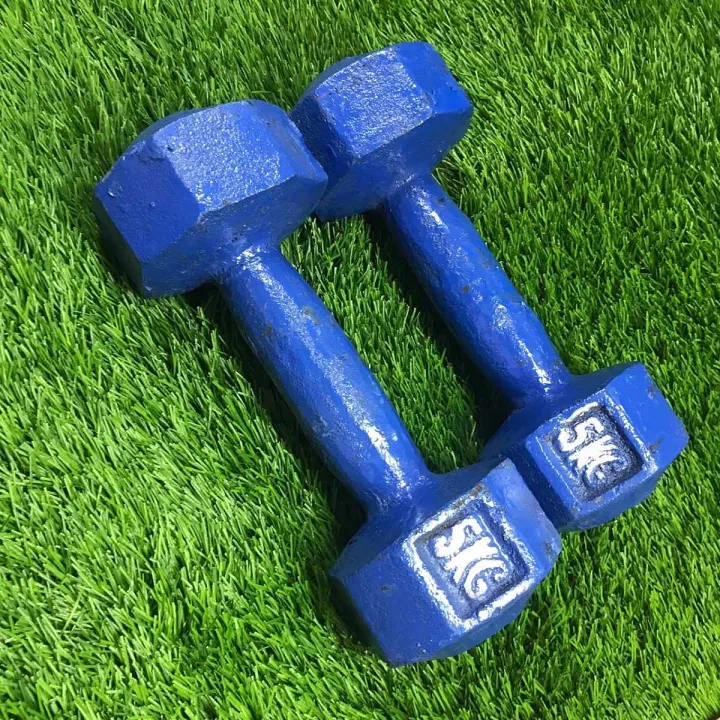 Dumbbell%20Set%2010kg%20(5kg+5kg)%20-%20Blue%20-%20Image%203