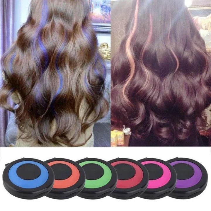 Hair%20Color%20Hair%20Chalk%20Powder%20European%20Temporary%20Pastel%20Hair%20Dye%20Color%20Paint%20Beauty%20Soft%20Pastels%20Salon%20-%20Image%202
