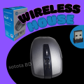 Wireless Optical Mouse Battery Version S9000 Portable Mouse Wireless Mouse Notebook Computer mobile. 