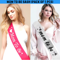 Mom-To-Be Sash for Women's Party Celebrations - (Pack of 01 Pcs). 