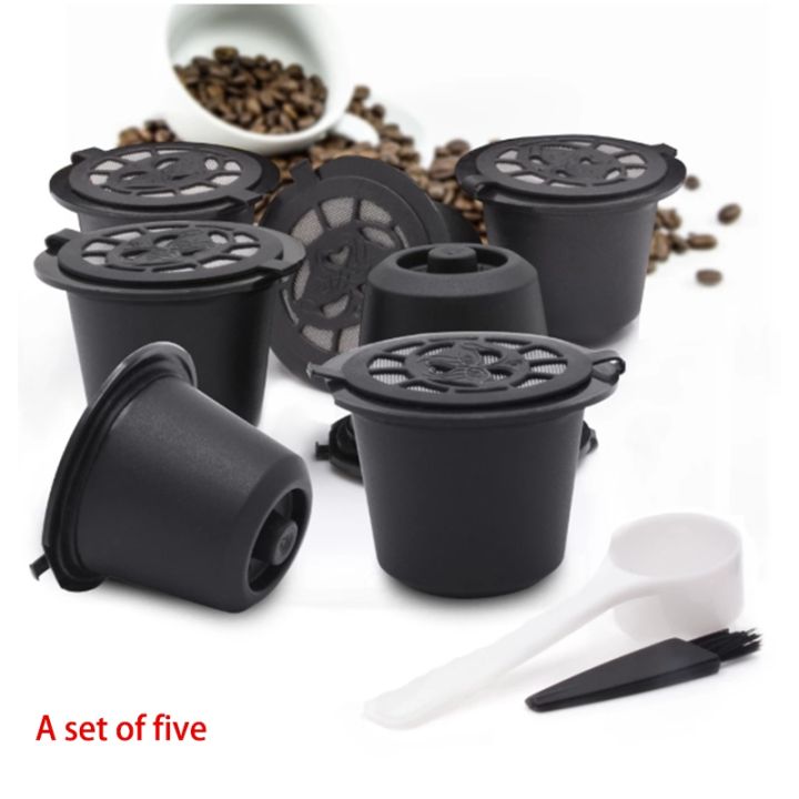 5%20Reusable%20Capsules%20Refillable%20Coffee%20Capsule%20Filter%20with%20Coffee%20Machines%20with%20Coffee%20Spoon%20Brush%20-%20Image%203