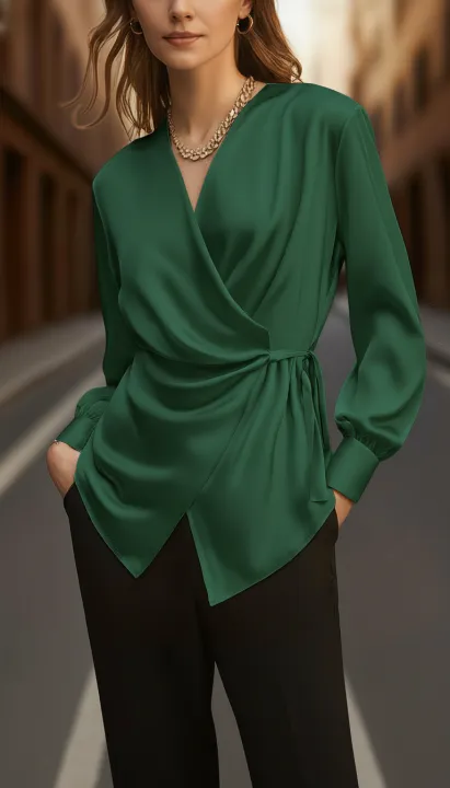 Women%E2%80%99s%20Soft%20Satin%20Silk%20Top%20%E2%80%93%20Stylish%20Wrap%20Design%20-%20Image%209