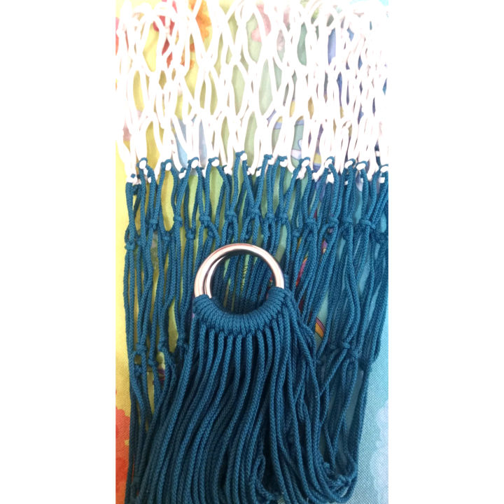 Handmade%20Dolna%20Swing%20%E2%80%93%207.5%20Ft%20Premium%20Hanging%20Hammock%20Rope%20Bed%20with%20Strong%20SS%20Rings%20&%20Free%206%20Ft%20Rope%20(Random%20Color)%20-%20Image%205