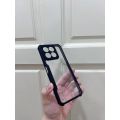Honor X6b Back Cover Transparent Black Premium Quality Phone Case.