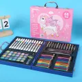 Unicorn Space Kids Art Set – Coloring, Drawing & Painting Crayons Acrylic Color Gift Set – 88 Pcs.