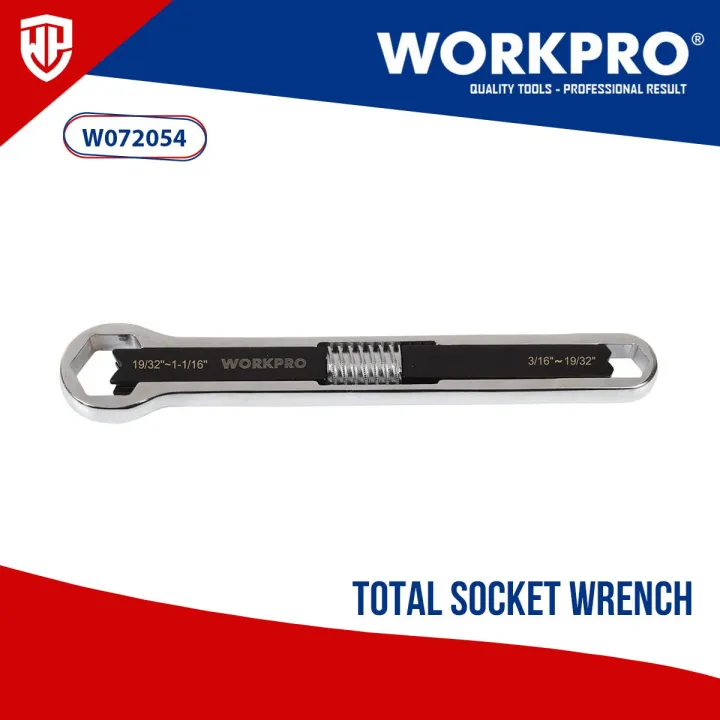 Workpro%20Total%20Socket%20Wrench%2019/32%20in.%20-%201-1/16%20in.%20/%203/16%20in.%20-%2019/32%20in.%20Drop%20Forged%20Chrome%20Vanadium%20Steel%20Total%20Socket%20-%20Image%202