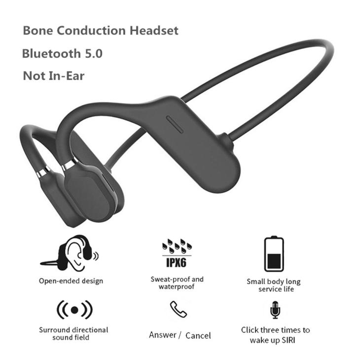 Air Conduction Not In Ear Wireless Headphones BBOOM Air Conduction